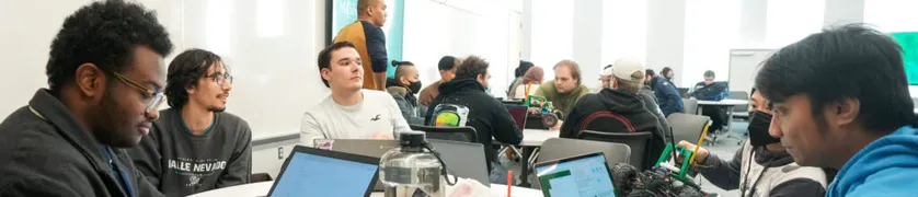 Example Harbourside University — Project work in the labs and studios